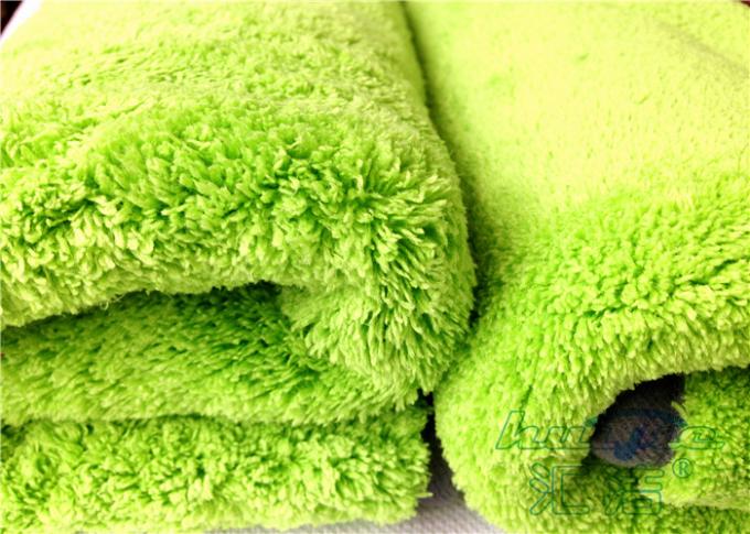 Microfiber-Autopflege-Stoff Super für Windows-Glas, Plüsch-Pufferbetriebs-Tuch