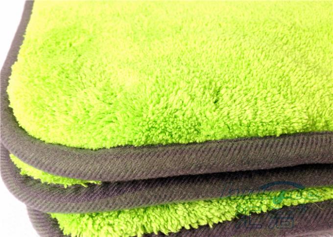 Microfiber-Autopflege-Stoff Super für Windows-Glas, Plüsch-Pufferbetriebs-Tuch