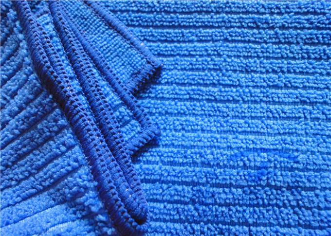 Ultra-Saugfähige blaue Microfiber-Geschirrtücher für die Küche, die 12" x 16" säubert