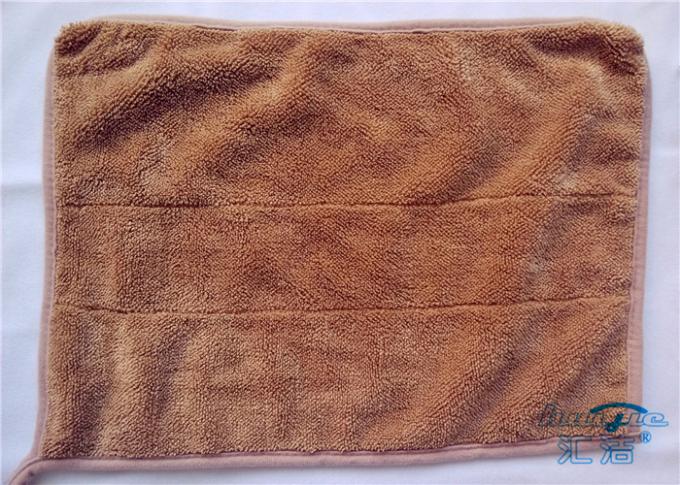 Flaumige Vlies Microfiber-Geschirrtücher mit hoher Dichte rot, wasseranziehendes Tuch
