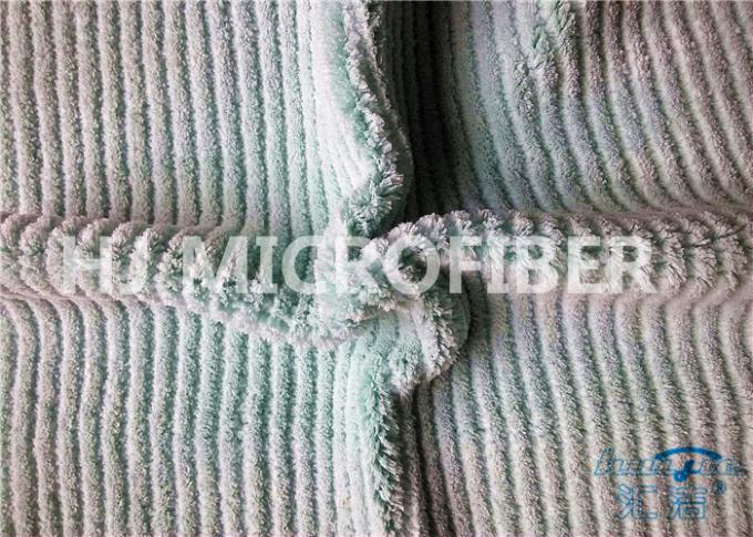 Polyester-Gewebe des Microfiber-Streifen-korallenrotes Vlies-Stoff-100 für Mikrofaser-Stoff