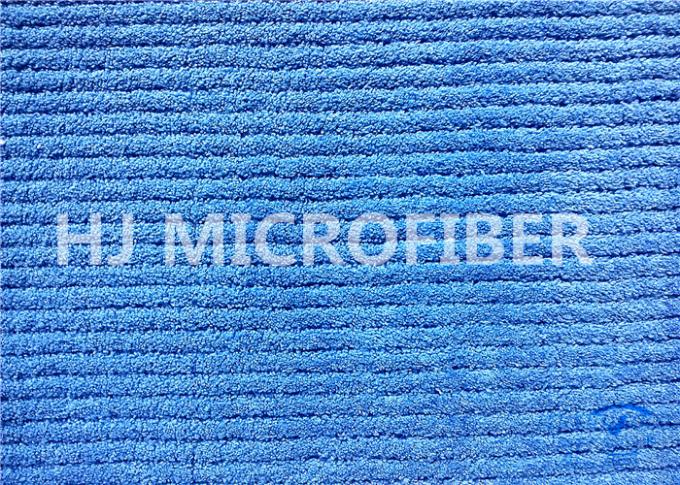 starker Streifen-korallenroter Vlies-Stoff Roya Blue150cm 550gsm Microfiber