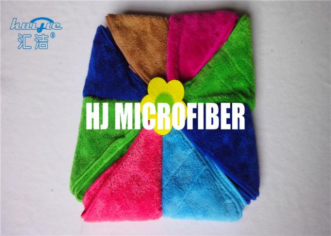 Polierstoff quadratisches Reinigungs-Tuch-Bad Microfiber 310gsm Microfiber