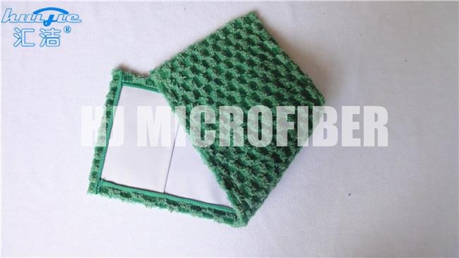 Mopp-Auflagenjacquardwebstuhlwebart Microfiber Mopp-Ersatzauflagen der nassen wiederverwendbare mit Tasche