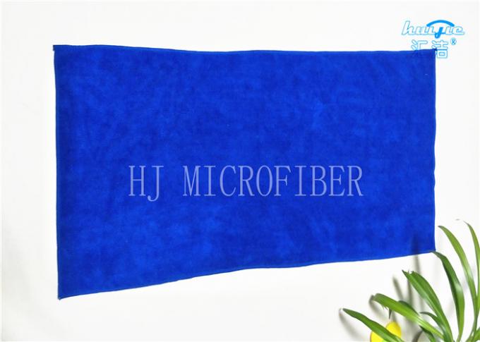 Multifunktionsblaues Microfiber-Putztuch-Haupttuch für Auto