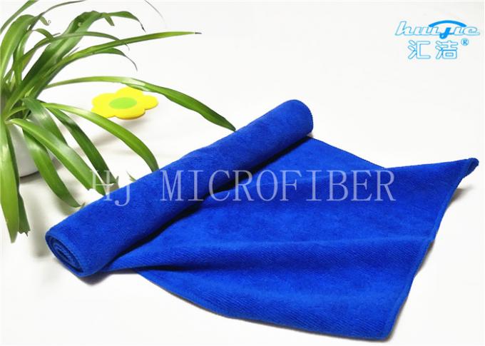 Multifunktionsblaues Microfiber-Putztuch-Haupttuch für Auto