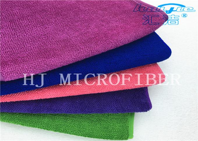 Saugfähiges Microfiber-Putztuch Microfiber-Torsions-Gewebe benutzt im Mopp oder im Tuch