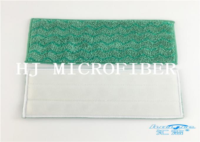 W formte der Mopp-Auflagen 80% Jacquardwebstuhl Microfiber nasses Polyamid des Polyester 20%