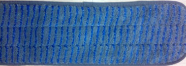 Microfiber nasser blauer Wäscher-grauer korallenroter Vlies Microfiber-Mopp-Kopf der Mopp-Auflagen-13*47cm