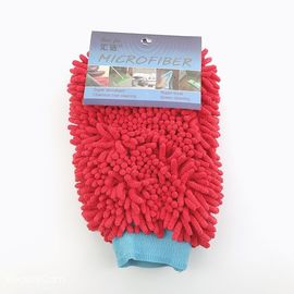 Auto-Reinigungs-Wäsche-Handschuh 100% des Polyester-1200gsm Microfiber mit elastischer Stulpe