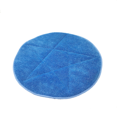 48cm Durchmesser spinnen blauer nasser Mopp PadsTwist Microfiber runde Form