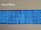 13*51cm verdrehte blauer Wellenstreifen microfiber Boden-Staubmopauflage, Staubmopköpfe