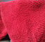 Rote große Breite Microfiber 1200gsm Chenille-150cm verwendet wie Matten-Handschuhe