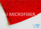 Rote Farbgroße Chenille-Badezimmer-Tür Microfiber-Matten-super weiches super nützliches Haus wesentlich