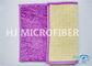 Rutschfeste purpurrote Microfiber-Matte für Hauptgebrauch, Microfiber-Bad-Matte