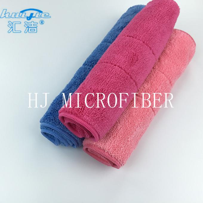 Buntes Polyamid-materielles Gewebe-Tuch-korallenrotes Vlies-Tuch Microfiber 80% Polyester-20% für Hauptreinigung