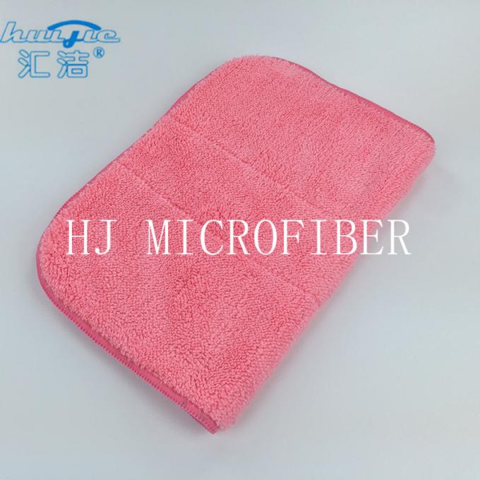 Buntes Polyamid-materielles Gewebe-Tuch-korallenrotes Vlies-Tuch Microfiber 80% Polyester-20% für Hauptreinigung
