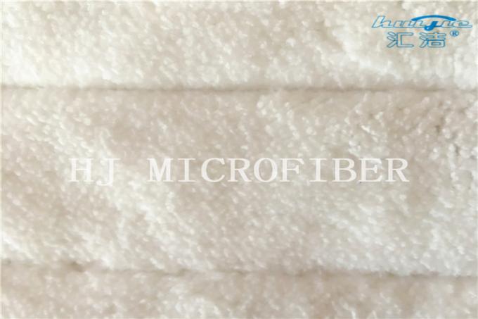 Weiße Farbe-Microfiber-Maschinen-Maschenware-Mopp-Kopf-Mopp-Ersatz-Auflagen für Hauptreinigung