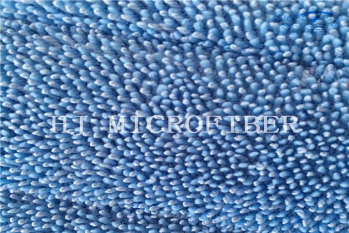 Blaue Mopp-Auflagen verdrehte Stapel-Mopp-Kopf-Mopp-Ersatz-Auflagen Farbfriedliche Seite Microfiber nasse