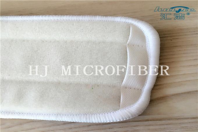 Blaue Mopp-Auflagen verdrehte Stapel-Mopp-Kopf-Mopp-Ersatz-Auflagen Farbfriedliche Seite Microfiber nasse