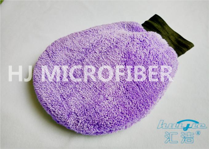 Plüsch-Vlies Microfiber-Auto-Reinigungs-Handschuh/Superhandschuh 100% Microfibre handgemacht