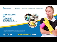 Hochsaugfähige Mikrofaser-Nasswischpads zum Reinigen