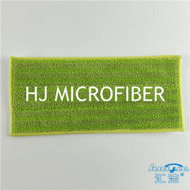 Grüne Farbe-Microfiber-Bad-Nachfüllungs-Mopp-Auflagen-Torsions-Stapel-Stoff-Boden-Reinigungs-Mopp-Köpfe