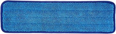 Feuchte Reinigungs-Mopp-Auflagen-Nachfüllungs-Mopp-Kopf-Ebene Microfiber nasse 18 Zoll-blaue nasse Auflage