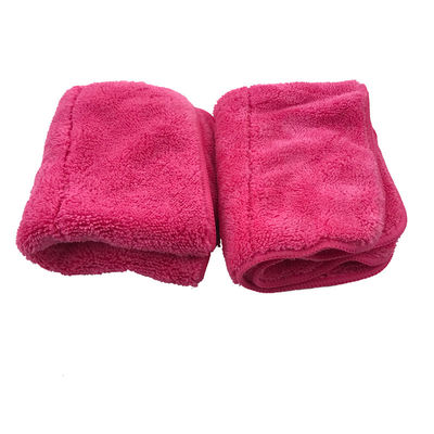 20% Polyamid Microfiber-Putztuch rote Coral Fleece 40x40 Terry Towel