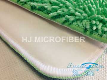 Wiederverwendbare Mopp-Auflagen einfaches Reinigungs-Grün Microfiber/Chenille-Mopp-Auflage