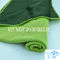 Grüne Farbe-Microfiber-Putztuch-abkühlendes Tuch-Bad u. Badetuch kleiner microfiber Stoff