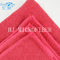 Microfiber-Putztuch rote Farbe des HUIJIE-Lieferant MIcrofiber-Handtuches FÜR Hauptgebrauch