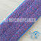 Purpurrote gemischte blaue Farbe färbte Garn-Mops für Hauptpolyamid-Torsions-Samt der reinigungs-80% des Polyester-20%