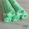 Grüne Farbeinschlagfaden strickte Putztuchtuch Polyamids des 80% Polyester-20% kleines Gitter geformtes