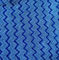Microfiber verdrehte blauer der Zickzack-W Mopp Form-Verzerrungs-80/20 Breite 550gsm des Gewebe-150cm
