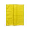 Verzerrung gestricktes gewebe-gelbes 40x40 geleitetes Polyester-Polyamid Microfiber Reinigungs