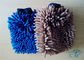 Nahtloser Kratzer freier Microfiber-Wäsche-Handschuh-Polyester-Plüsch-Waschanlage-Handschuh 100%