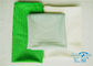 Glänzendes glattes grünes Glasputztuch Microfiber für Spiegel, Schirme