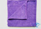 Großes Purpur Einschlag-Gestrickte elastische Microfiber-Badetücher für Hauptgebrauch