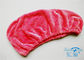 Kundengebundener Verpackungs-Verpackung Microfiber-Haar-Turban für Mädchen, Microfiber-Haar-Tuch