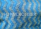 Verdrehter Samt Microfiber gewellter Jacquardwebstuhl/Mopp-Gewebe, Zählung des Garn-150D/144F