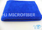 Microfiber Verzerrung-Strickte das rote/Blau Auto-Putztuch, Waschanlage Microfiber-Tücher