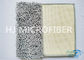 Graue Farbgroße Chenille Microfiber-Badezimmer-Matte für Haus unter Verwendung der flachen Boden-Matte