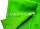 Flausch-Schleifen-Gewebe des Polyester-100 klebendes grünes für Flausch-Band, Soem verfügbar