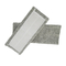 Grey Flat Floor Wet Mopp füllt Polyamid 450gsm 80% Polyester-20% auf