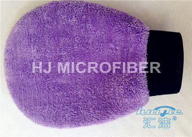 Purpurrote Microfiber-Chenille-Wäsche-Handschuh-Handschuh-/Auto-Reinigungs-Produkte 8